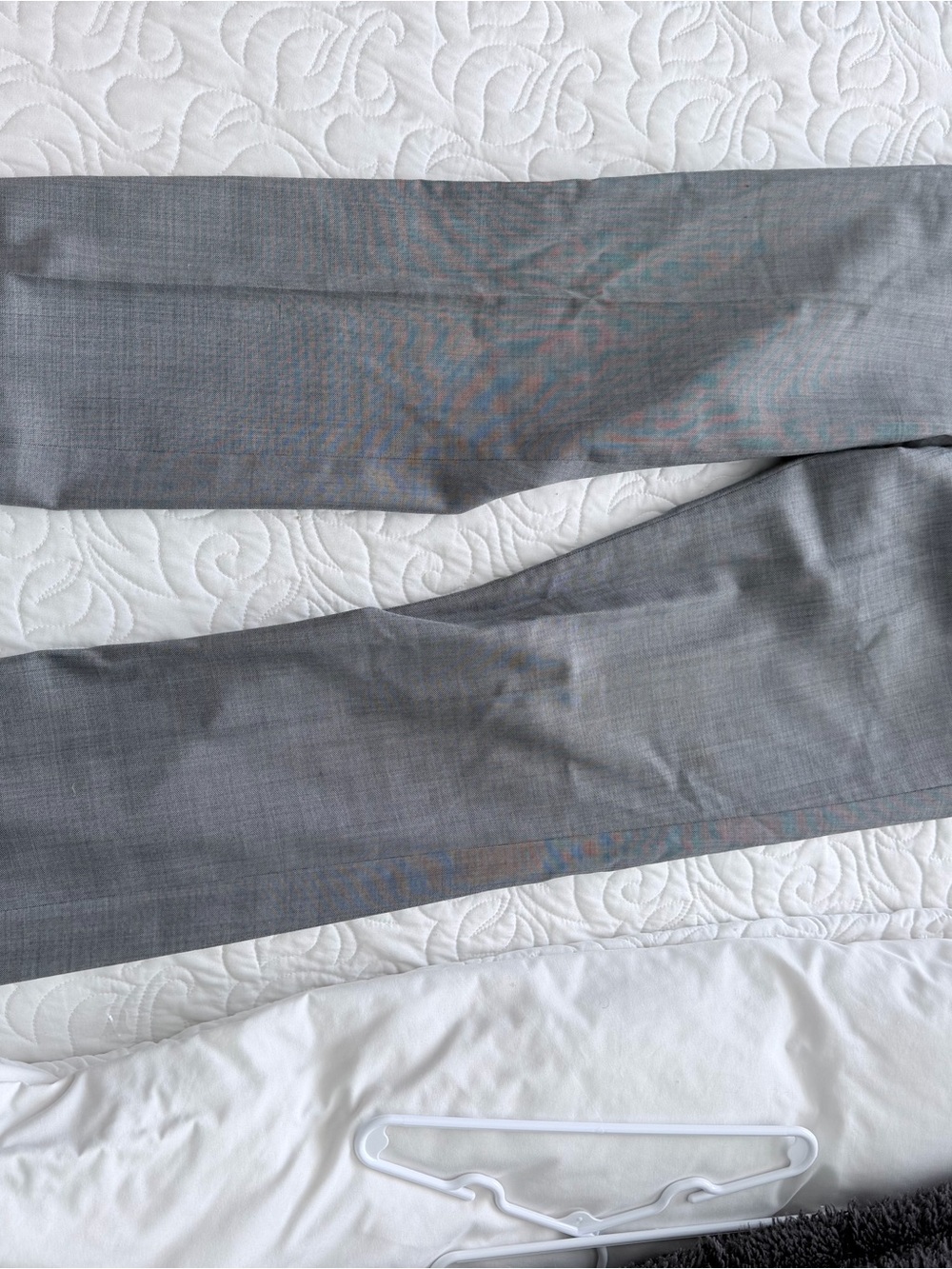 Kenneth Cole New York Light Gray Men's Dress Pants
